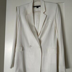 Theysken's Theory white Oversized Boxy Blazer